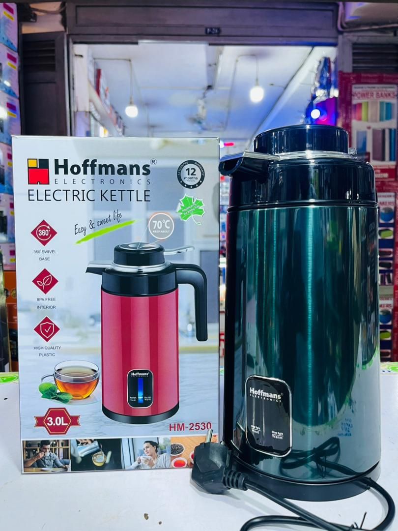 Hoffmans HM-2530 3.0L Electric Kettle & Flask _0