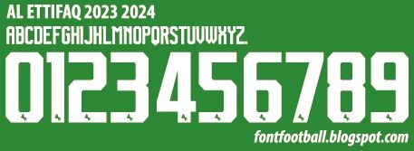 Font Vector AL Ettifaq 2023 2024 kit_0