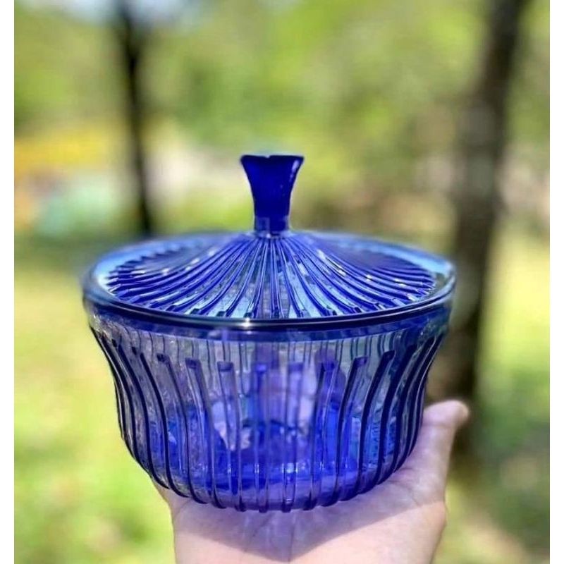 ROYALE BLUE CRYSTALLINE SMALL SERVER (600ml)_2