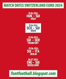 MDT Match Dates Detail on Shirt Switzerland Euro 2024 Vector_0