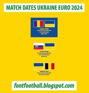 MDT Match Dates Detail on Shirt Ukraine Euro 2024 Vector_0