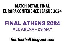 Match Detail Date on Shirt Vector Final Europa Conference League Olympiacos vs Fiorentina (Final Athens 2024)_0