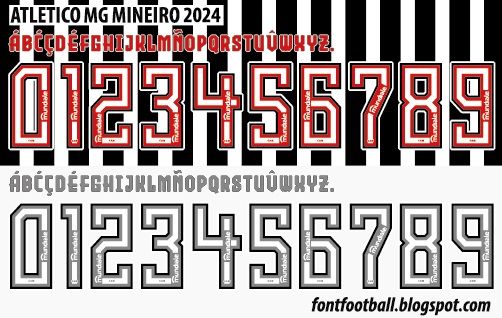 Font Vector Atlético MG Mineiro 2024 kit_0