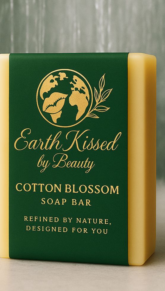 Earth Kissed by Beauty Cotton Blossom Soap Bar BA _0