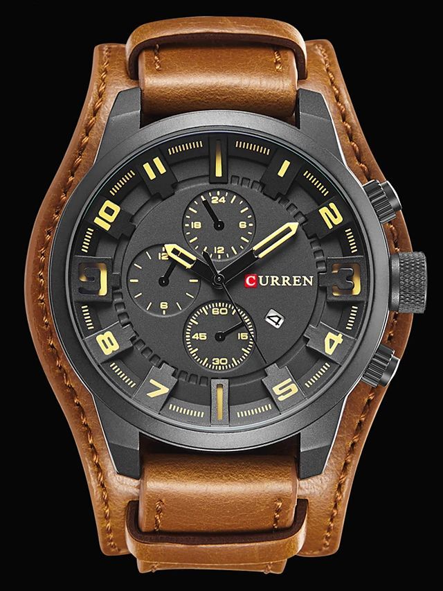 Montre Cuir Vintage Homme_6