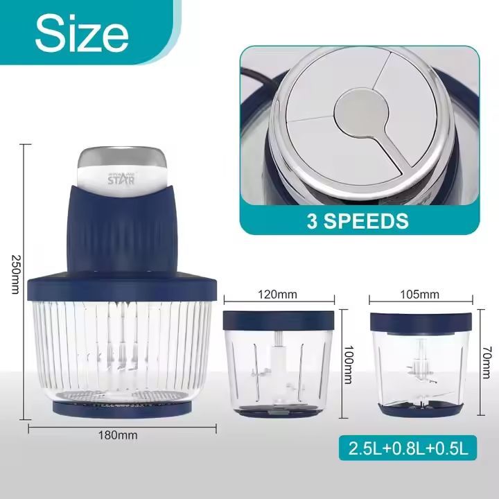 WINNINGSTAR 3 IN 1 FOOD PROCESSOR ST-5581_1