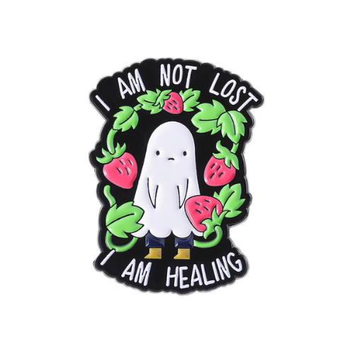 I Am Healing Ghost Pin_0