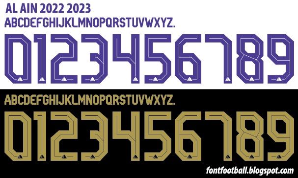 Font Vector AL Ain 2022 2023 kit_0