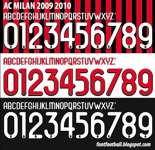 Font Vector AC Milan 2009 2010 kit_0