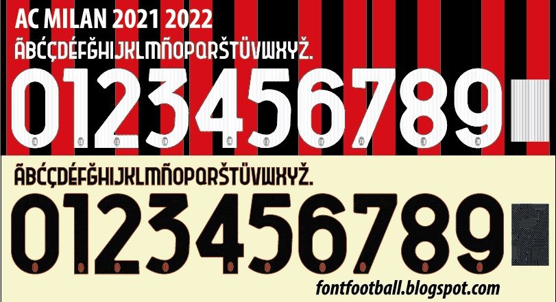 Font Vector AC Milan 2021 2022 kit_0