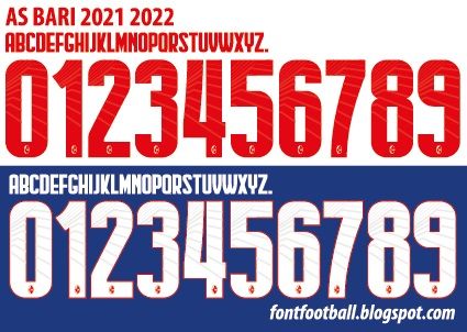 Font Vector AS Bari 2021 2022 kit_0