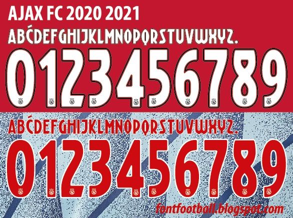 Font Vector Ajax 2020 2021 kit_0