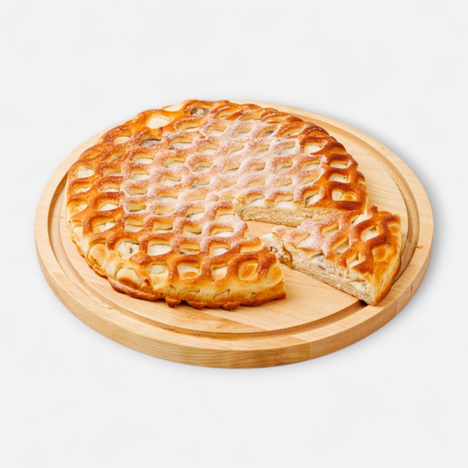 Roots Sweet Pastry Pie with Cottage Cheese & Raisins Frozen n420g_1
