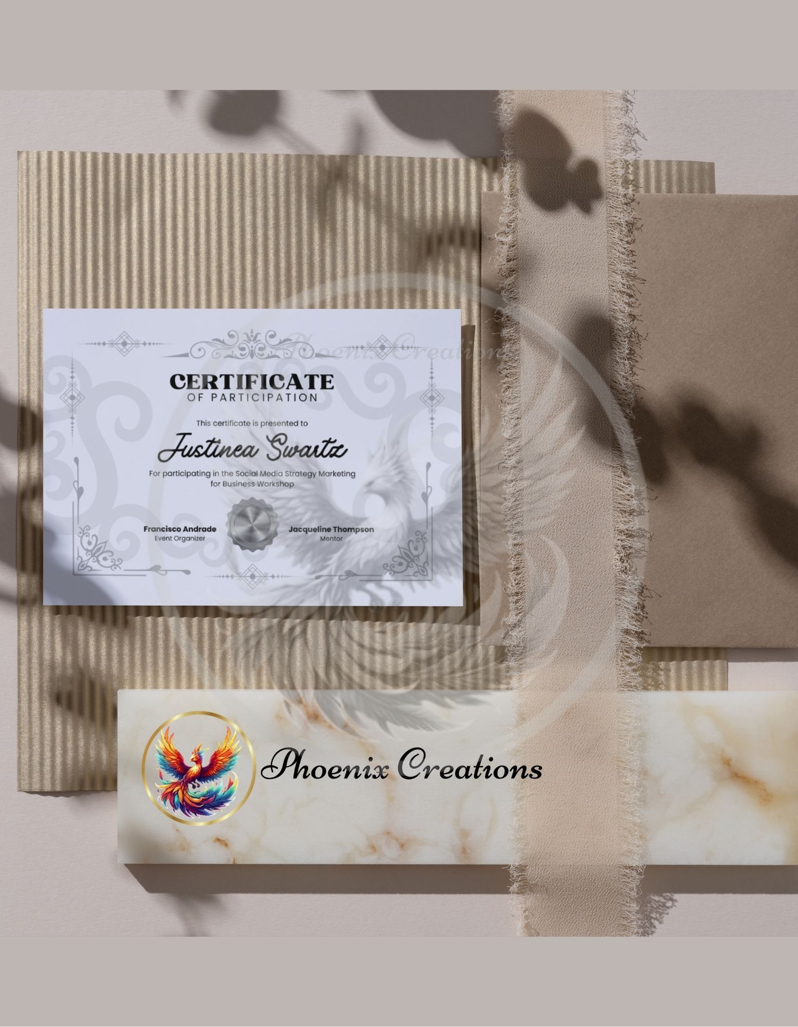 Silver Vintage Workshop Participation Certificate_0