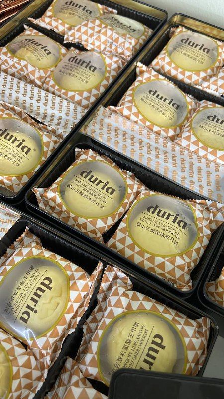 经典原味猫山王榴莲冰皮月饼_6