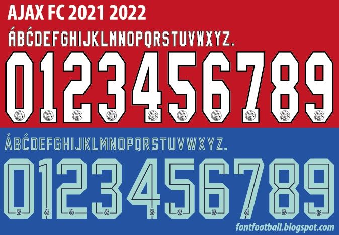 Font Vector Ajax 2021 2022 kit_0