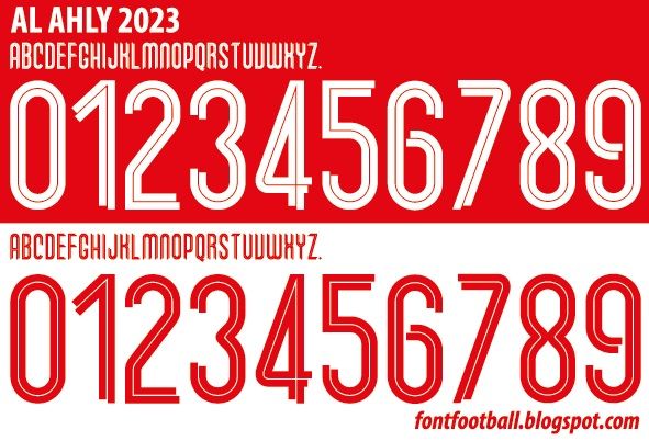Font Vector AL Ahly 2023 kit_0