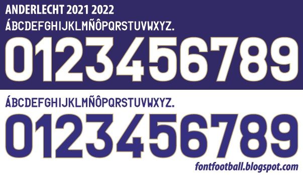 Font Vector Anderlecht 2021 2022 kit_0