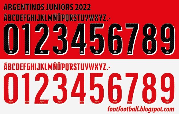 Font Vector Argentinos Juniors 2022 kit_0
