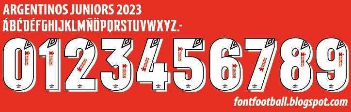 Font Vector Argentinos Juniors 2023 kit_0