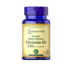 فيتامين دى3-10الاف بيوريتانز100قرص (vitamin D3)_0