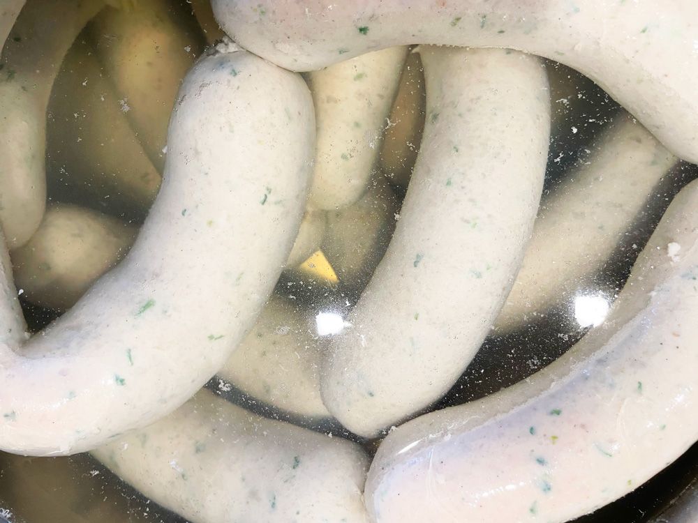 Original Munich Weisswurst approx. 500 g / Weisswurst original de Múnich approx. 500 g_2