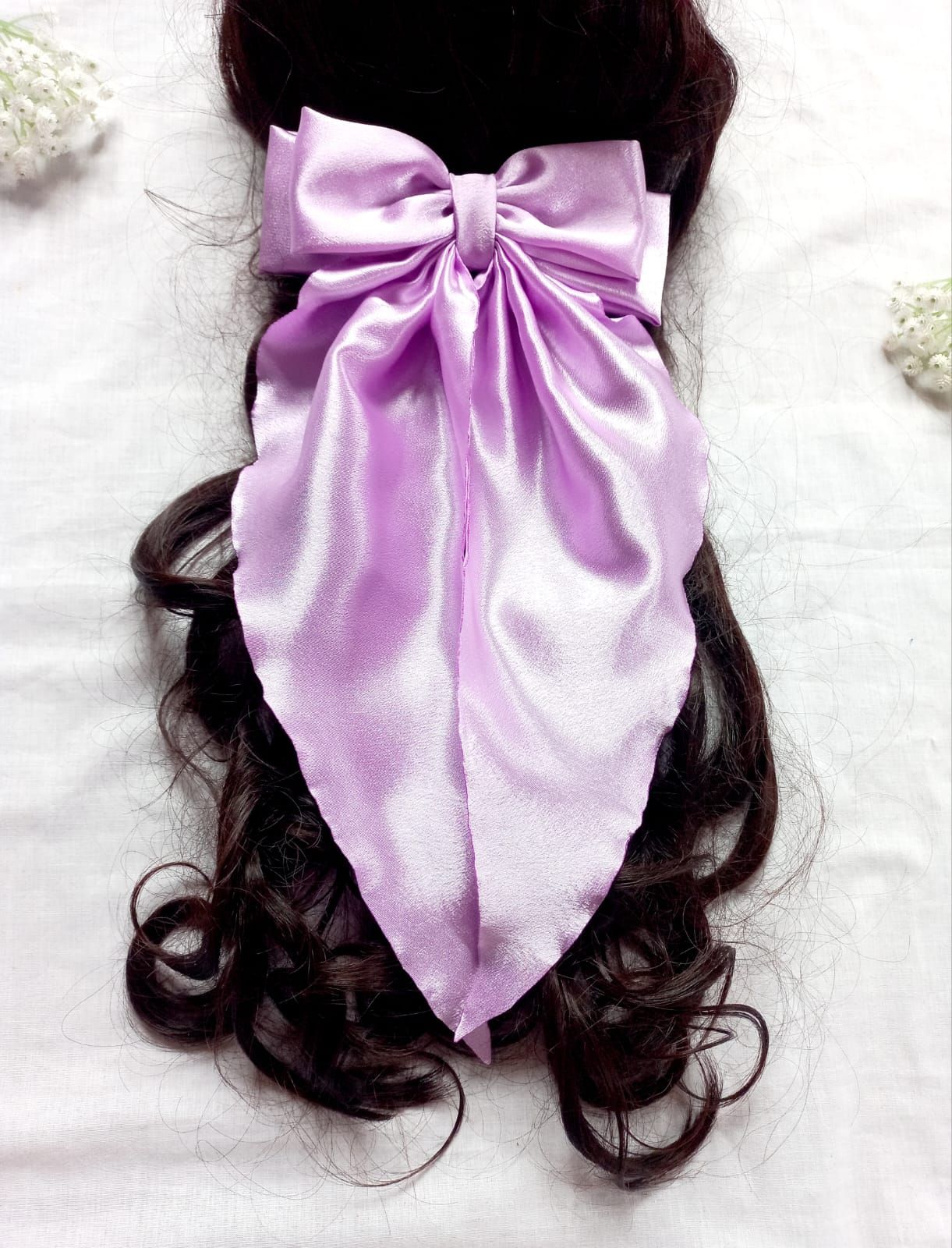 🎀 Long-Tailed Satin Bow_3