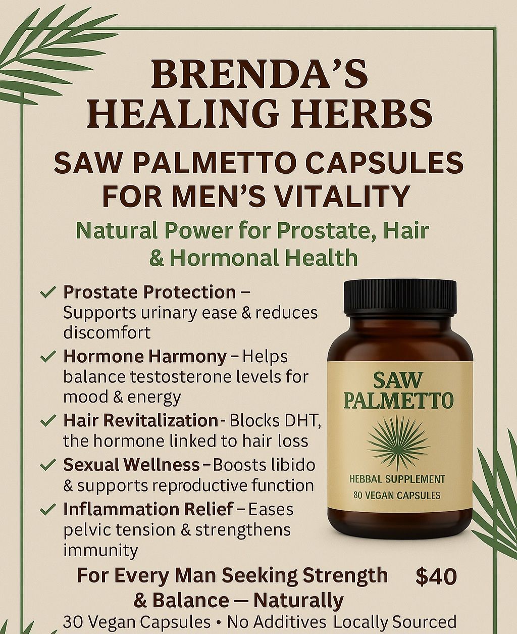 Saw Palmetto Capsules _0