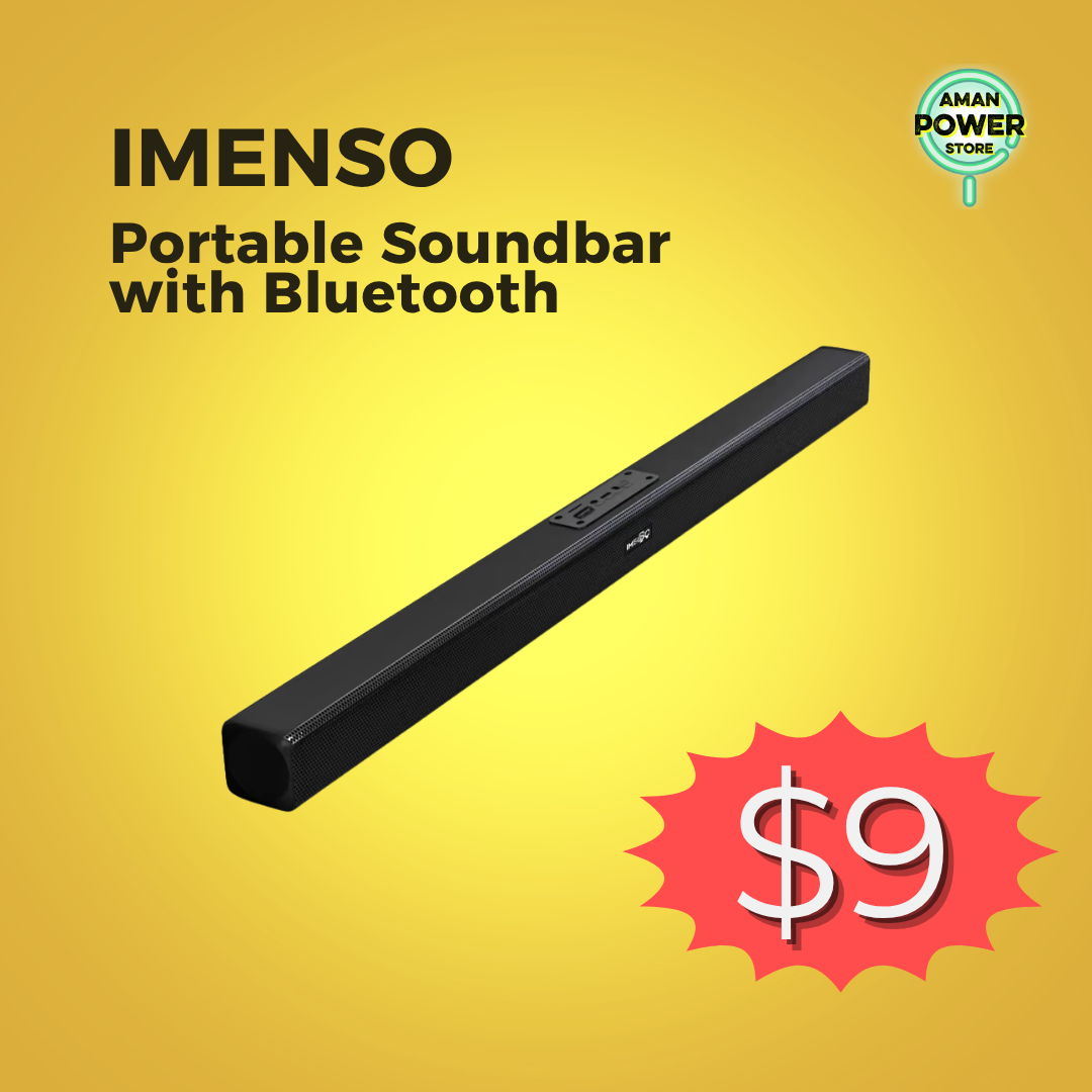 IMENSO PORTABLE SOUNDBAR WITH BLUETOOTH_0