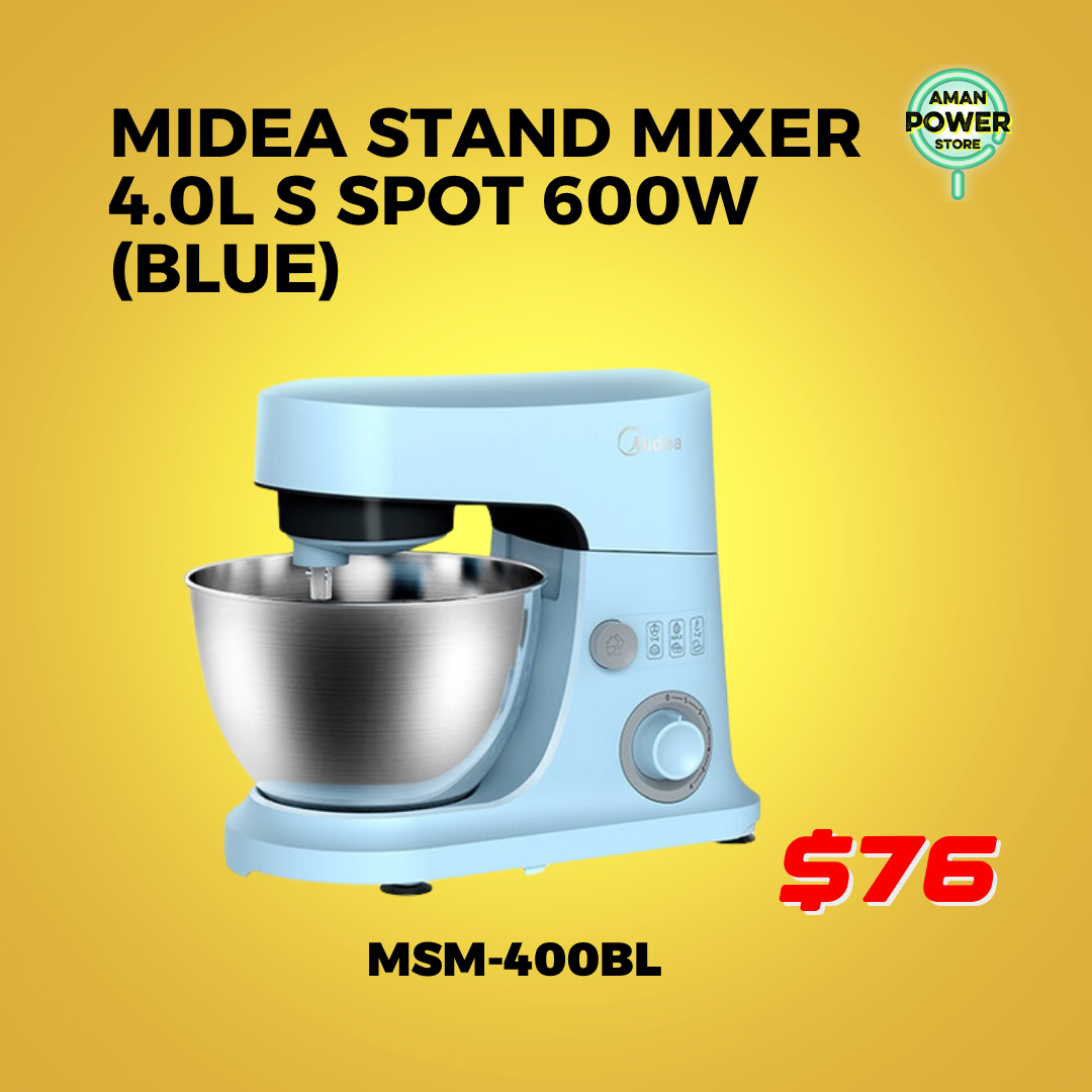 MIDEA STAND MIXER 4.0L S SPOT 600W (BLUE) _0