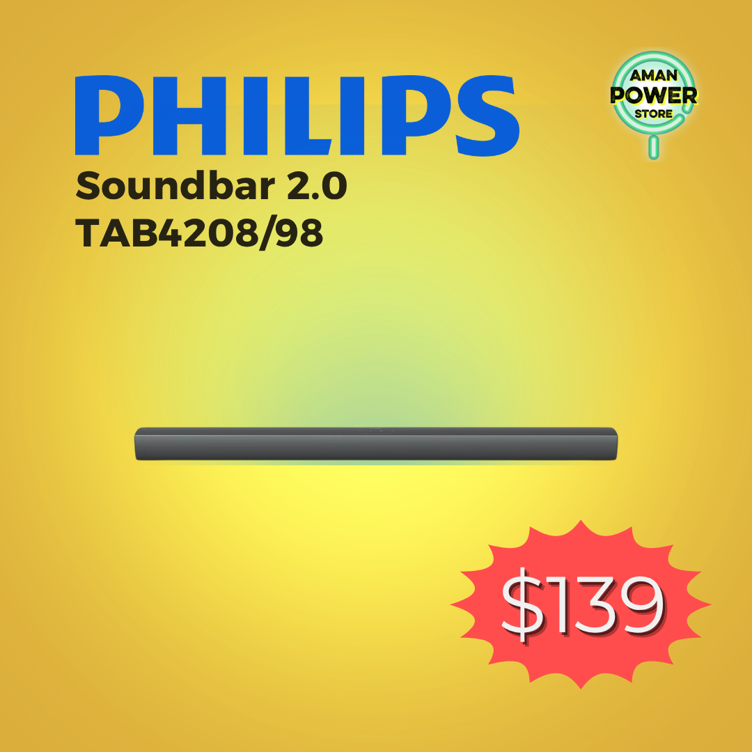 PHILIPS SOUNDBAR 2.0 TAB4208/98_0