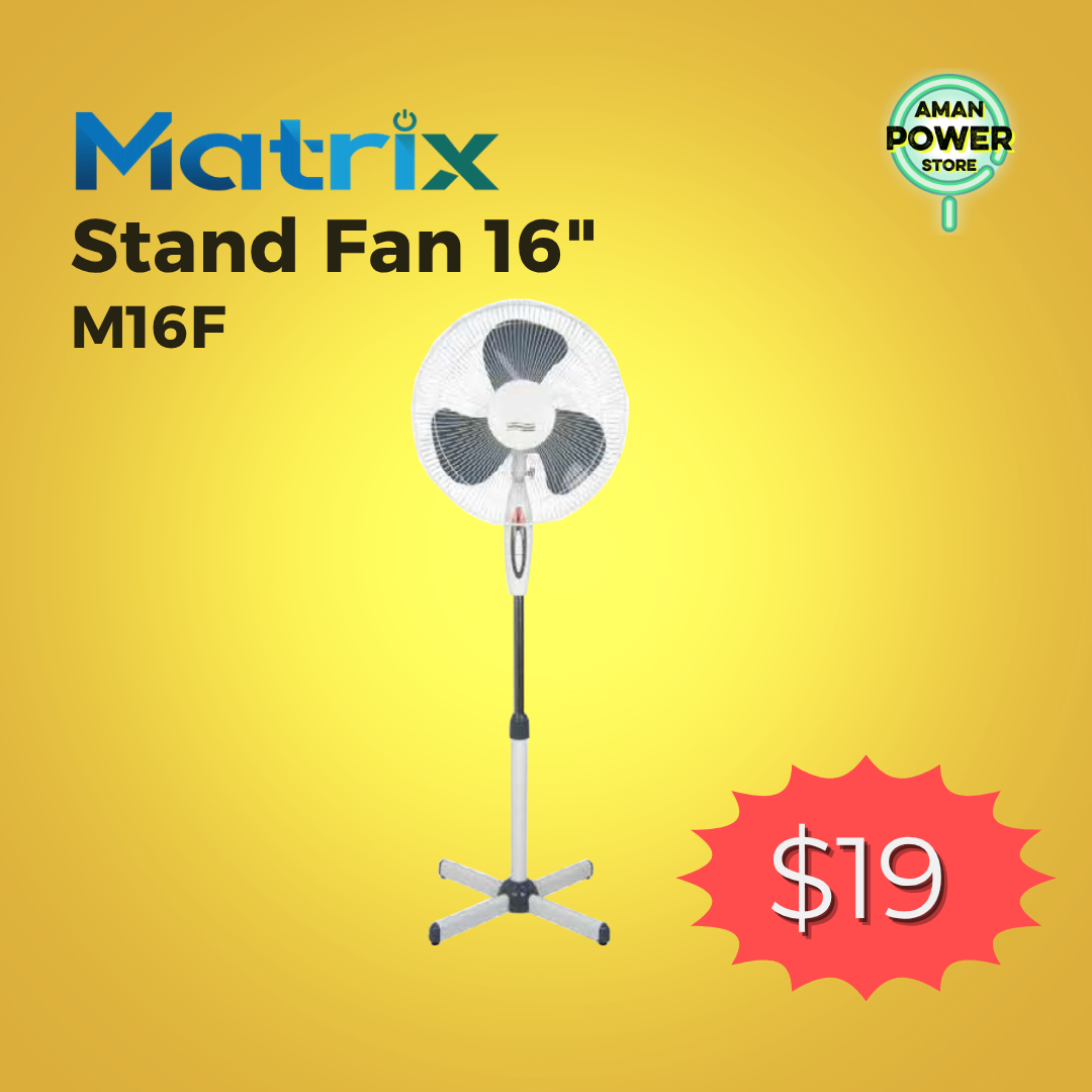 MATRIX STAND FAN 16" M16F_0