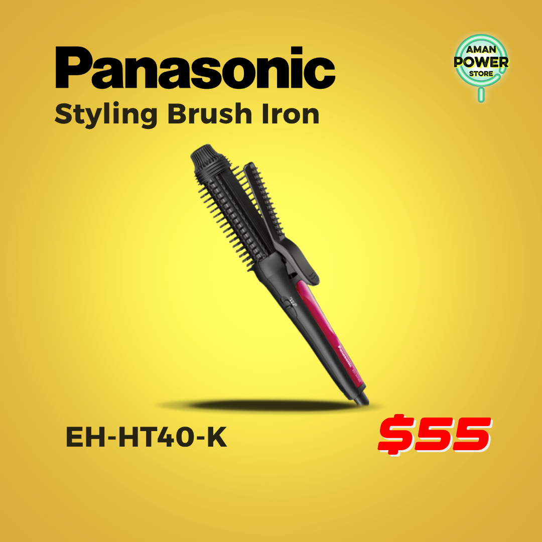 PANASONIC STYLING BRUSH IRON EH-HT40-K_0