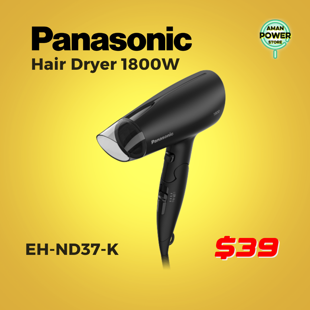 PANASONIC HAIR DRYER 1800W EH-ND37-K_0