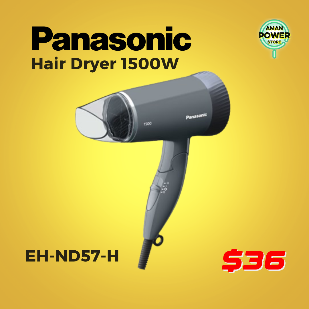 PANASONIC HAIR DRYER 1500W EH-ND57-H_0