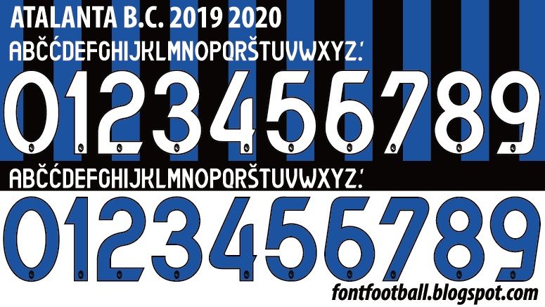 Font Vector Atalanta 2019 2020 kit_0