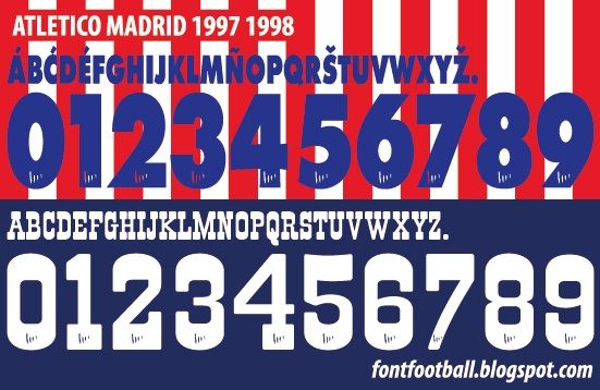 Font Vector Atletico Madrid 1997 1998 kit_0