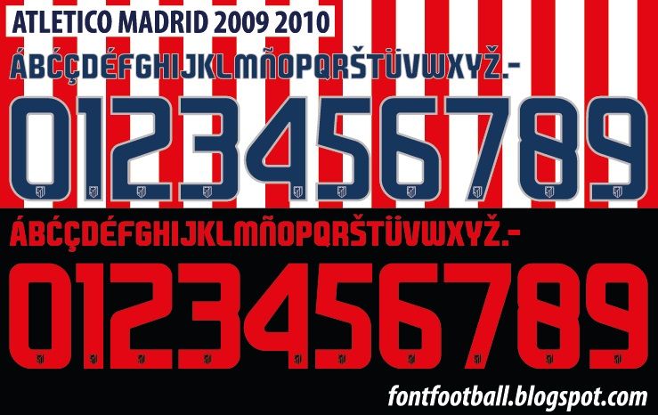 Font Vector Atletico Madrid 2009 2010 kit_0