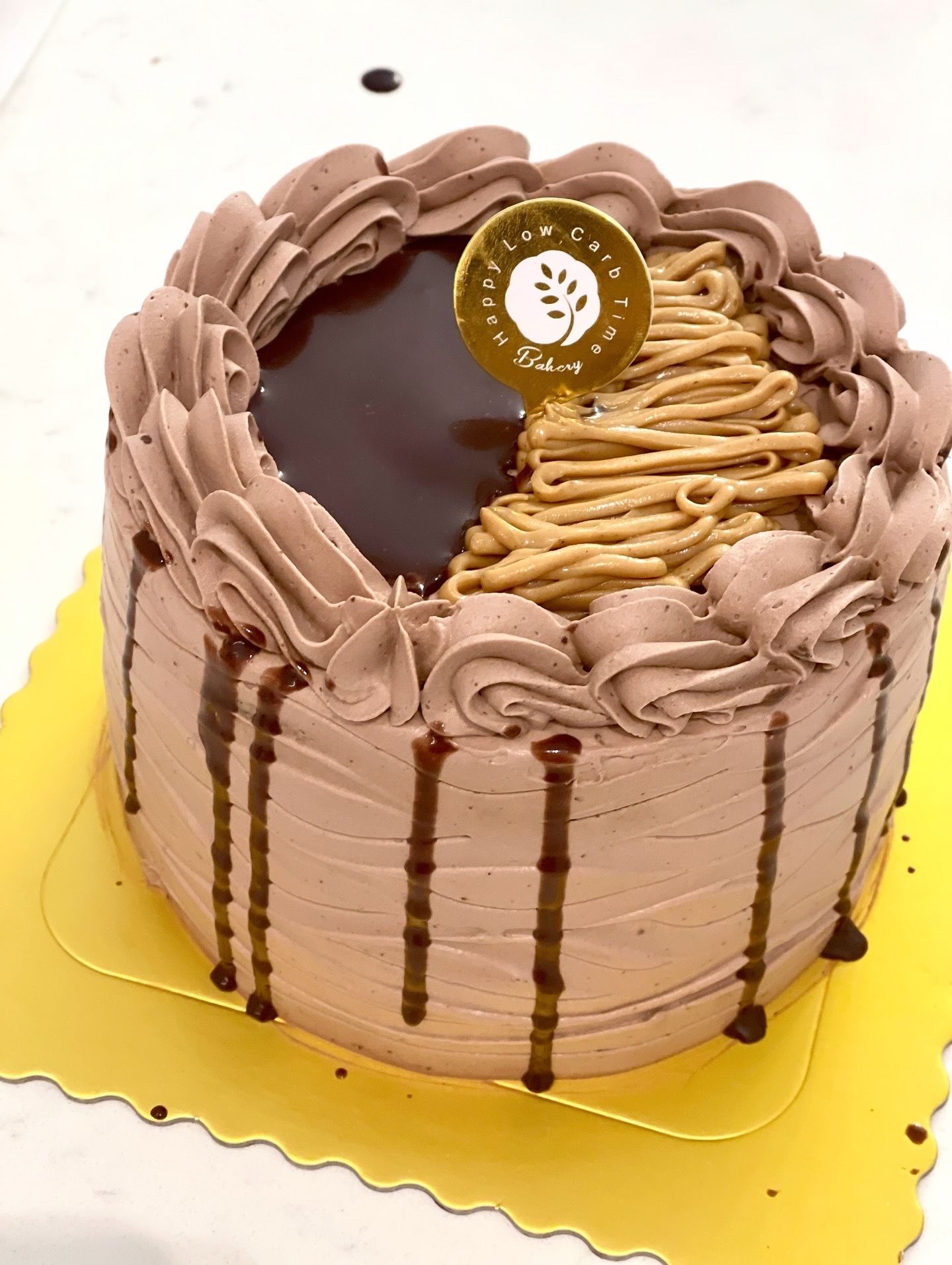 (New!) Banana Chocolate Cake w peanut butter _1
