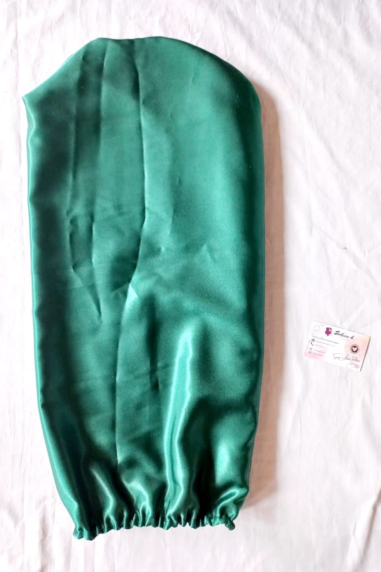 🧵 Long Satin Bonnet – For Braids, Locs & Long Hair_2