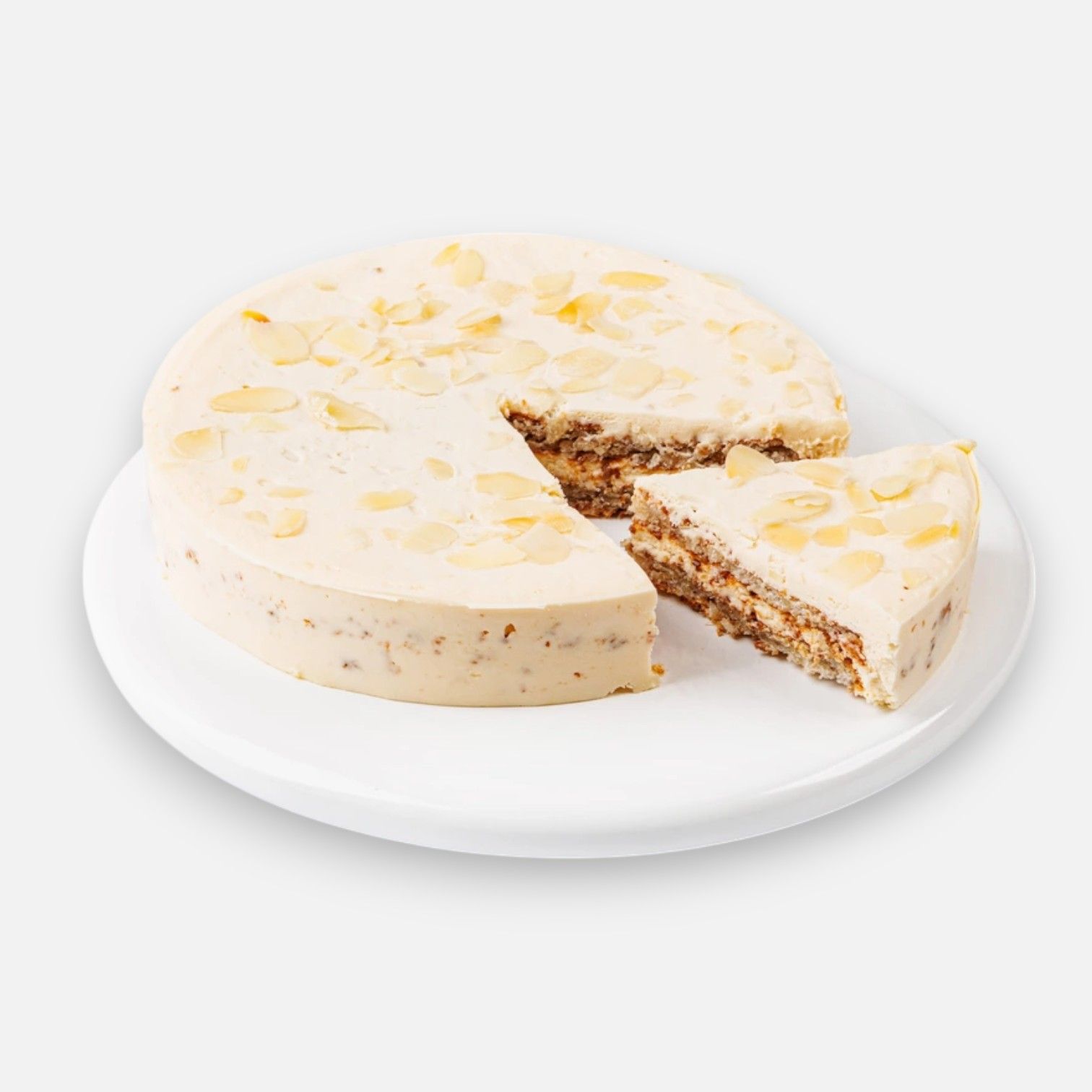 Roots Almond Cake Frozen 350g_0
