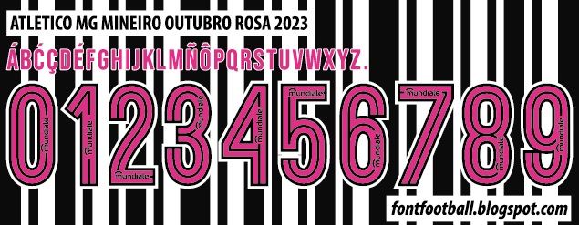 Font Vector Atlético MG Mineiro Outubro Rosa 2023 kit_0