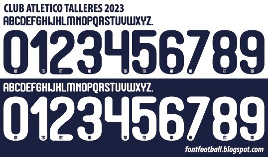 Font Vector Atlético Talleres 2023 kit_0