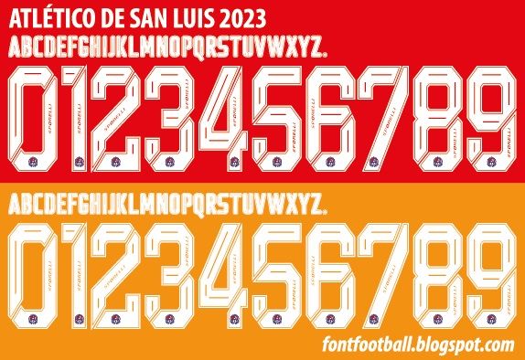 Font Vector Atlético de San Luis 2023 kit_0