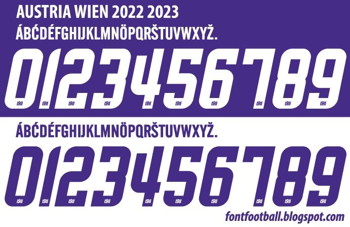Font Vector Austria Wien 2022 2023 kit_0