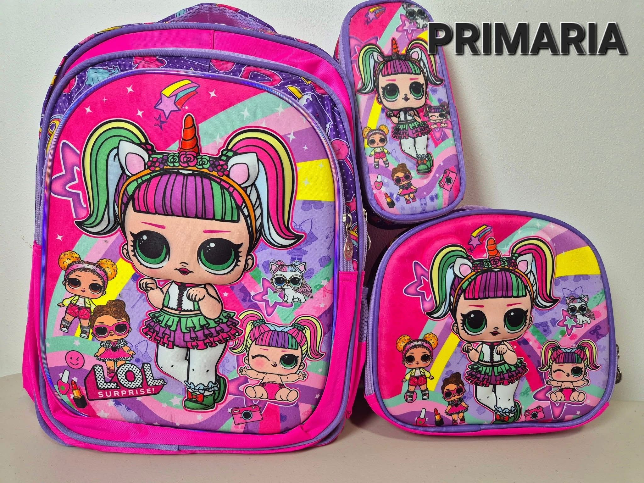 Mochilas en combo para primaria con luz _14