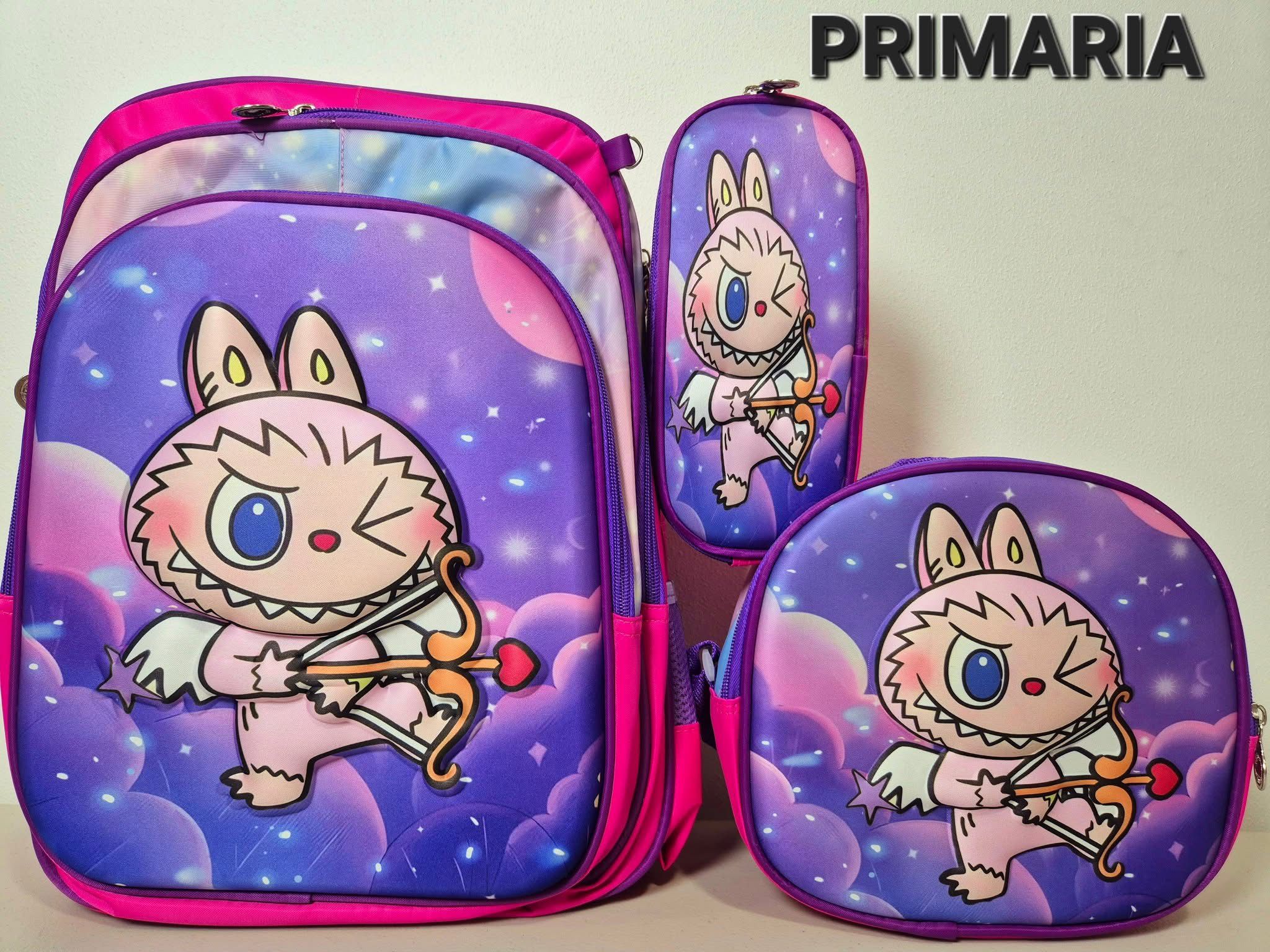 Mochilas en combo para primaria con luz _1
