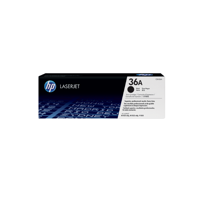 HP 36A Black Original LaserJet Toner Cartridge_0