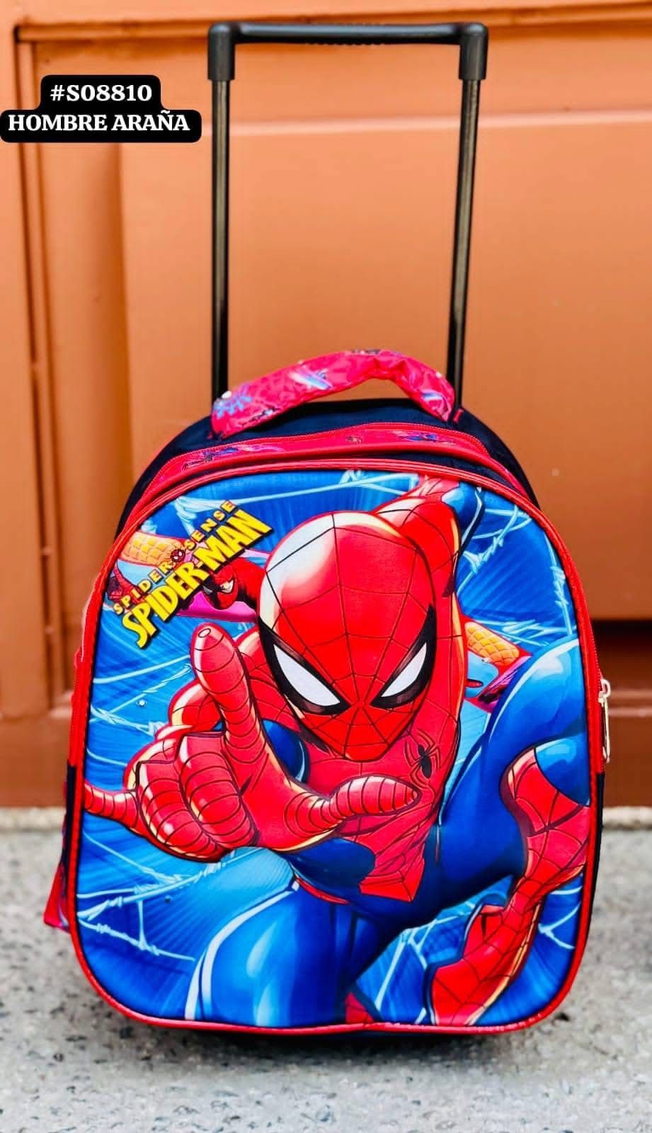 Mochila preescolar con luz y carrito _5