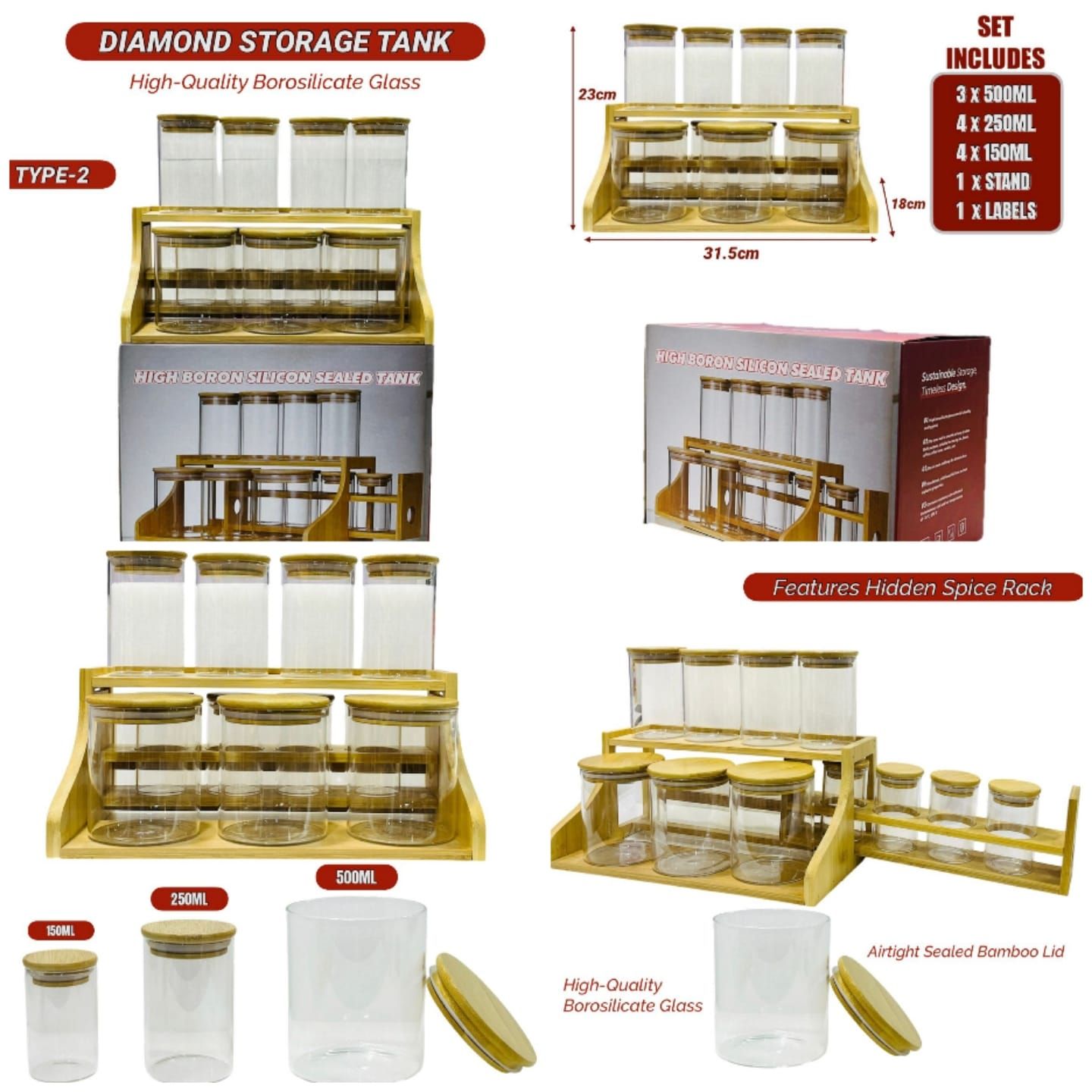 Diamond Storage Canister Set_0